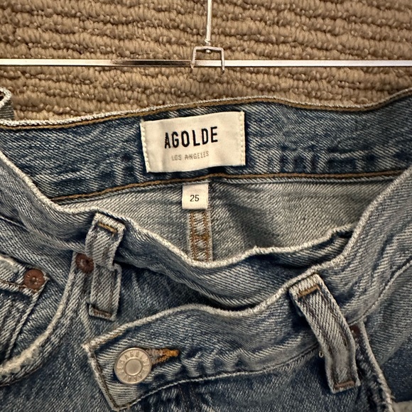 Agolde Crisscross Upsized Jeans - Picture 5 of 5